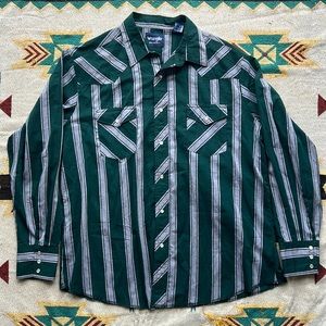 Men’s Wrangler Western Pearl Snap Shirt